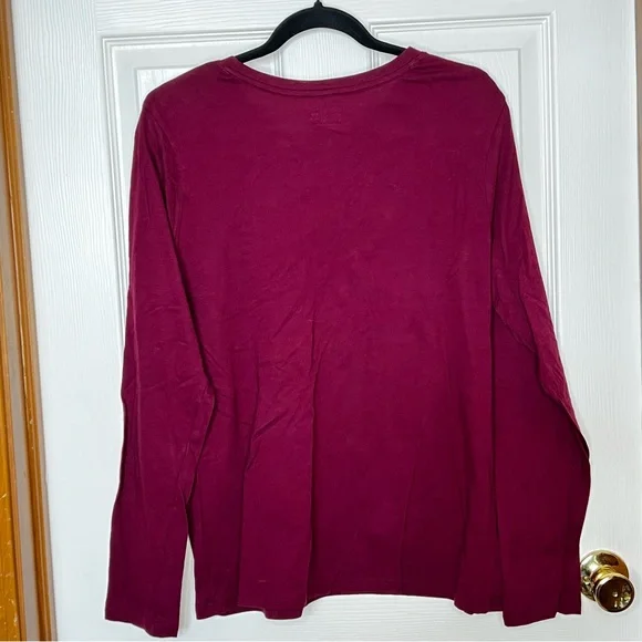 Lot of 3 Time and Tru Long Sleeve Scoop Neck Tops XL - Picture 8 of 12